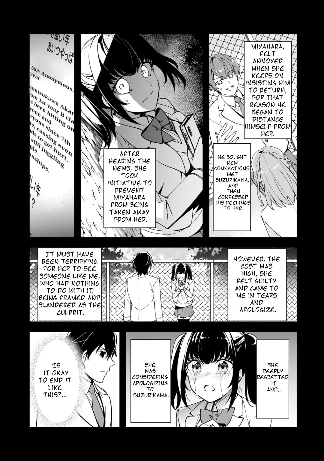 The Girls Who Traumatized Me Keep Glancing at Me, but Alas, It’s Too Late Chapter 14 page 5 - Chapter 14