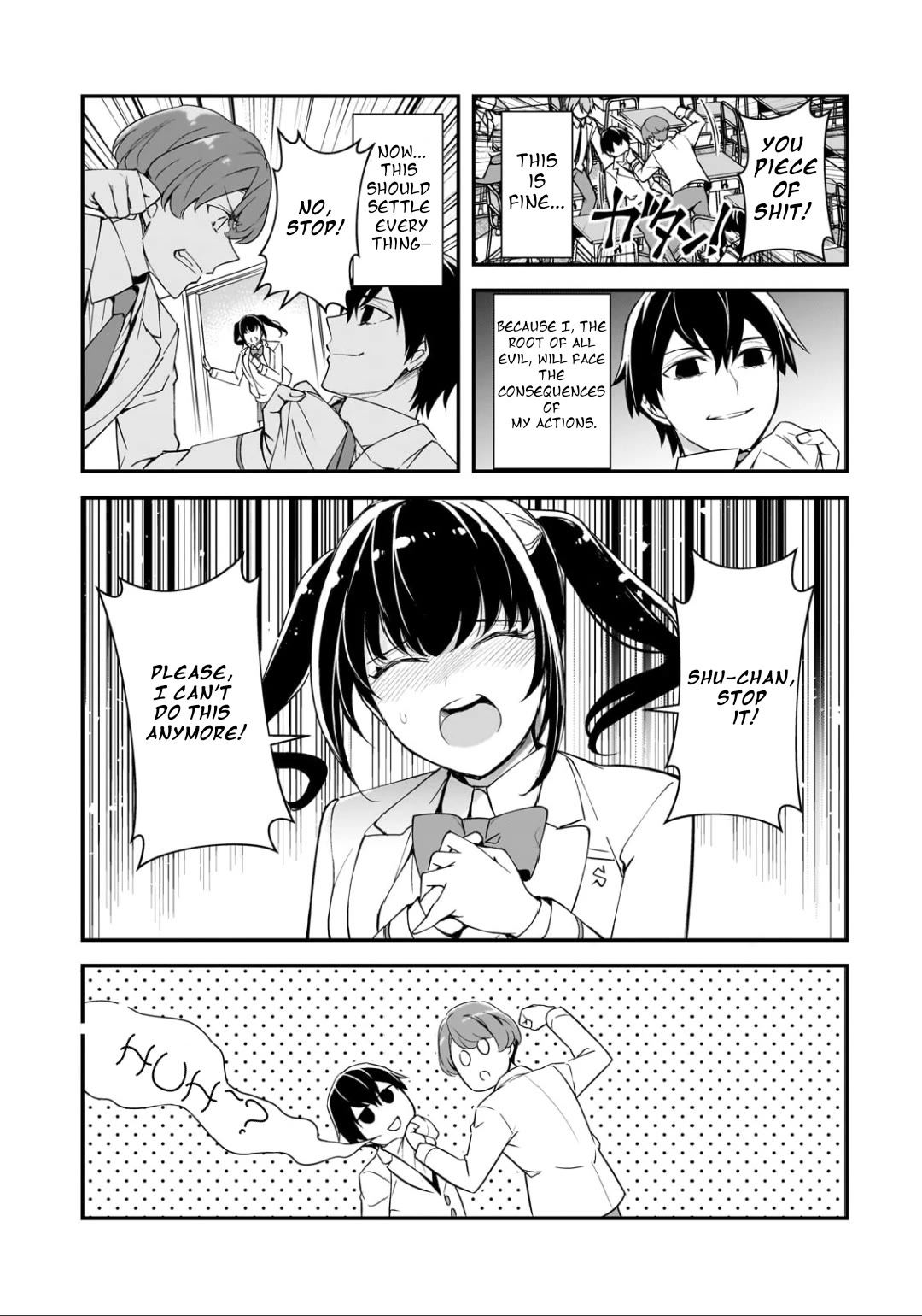 The Girls Who Traumatized Me Keep Glancing at Me, but Alas, It’s Too Late Chapter 14 page 7 - Chapter 14