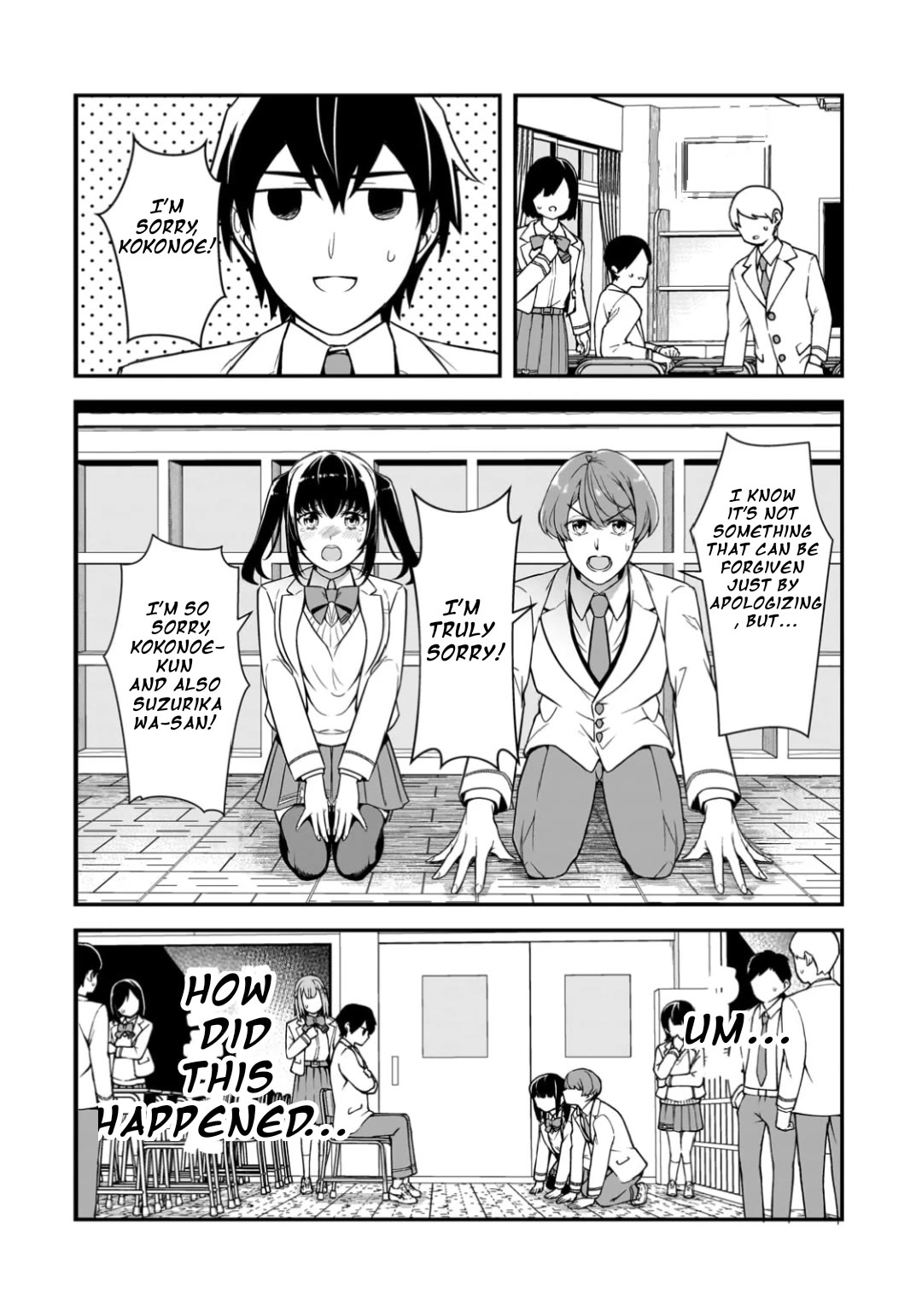 The Girls Who Traumatized Me Keep Glancing at Me, but Alas, It’s Too Late Chapter 14 page 8 - Chapter 14