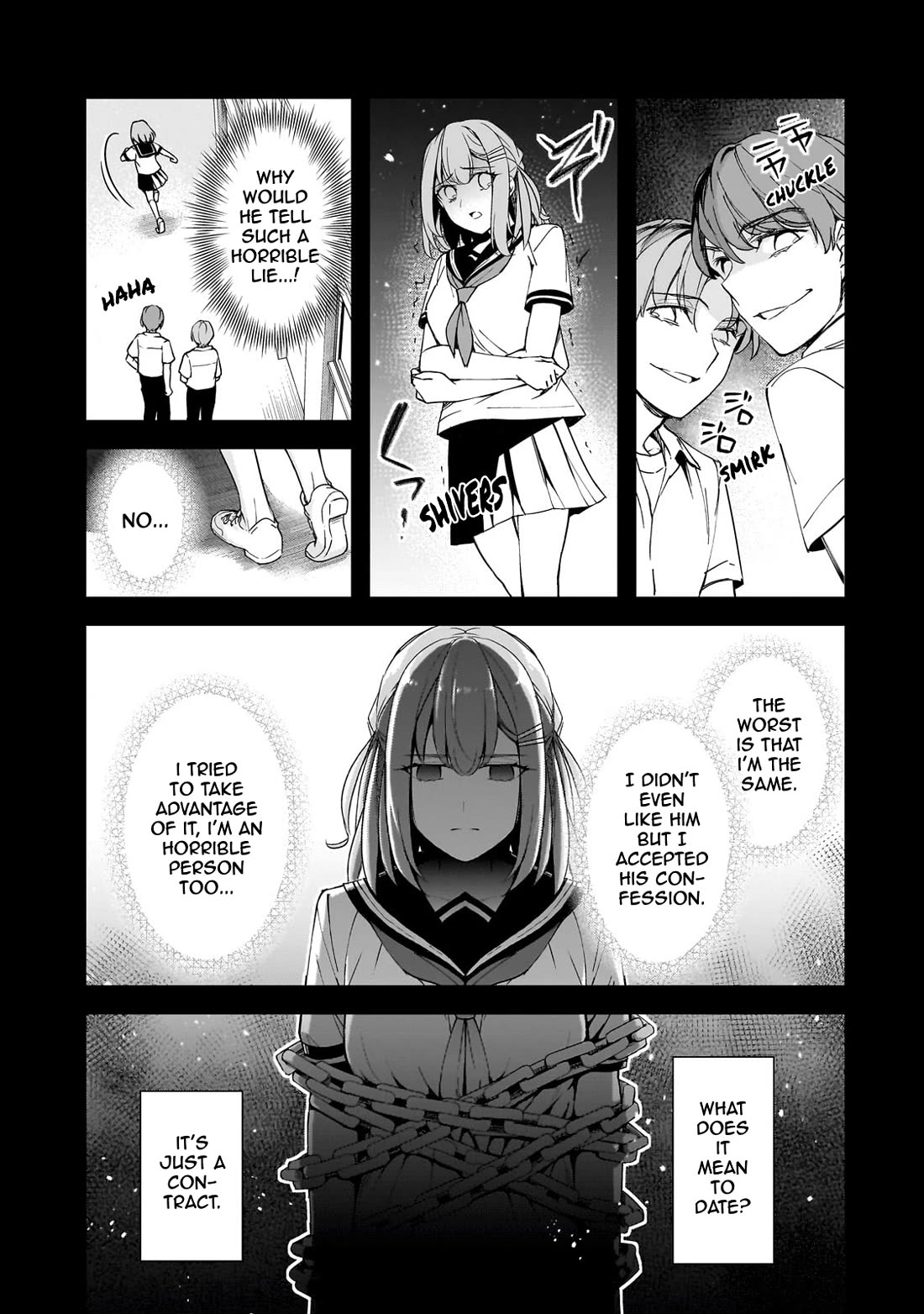 The Girls Who Traumatized Me Keep Glancing at Me, but Alas, It’s Too Late Chapter 15 page 15 - Chapter 15: It's For You