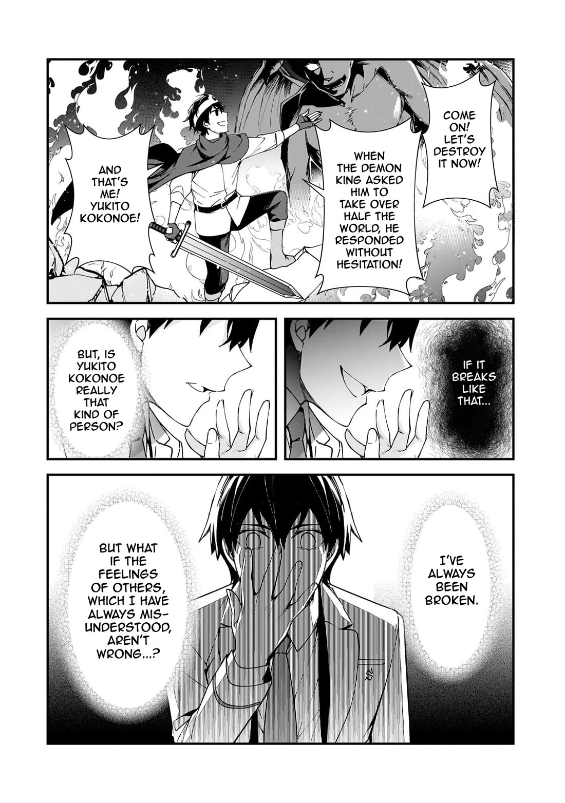 The Girls Who Traumatized Me Keep Glancing at Me, but Alas, It’s Too Late Chapter 15 page 28 - Chapter 15: It's For You