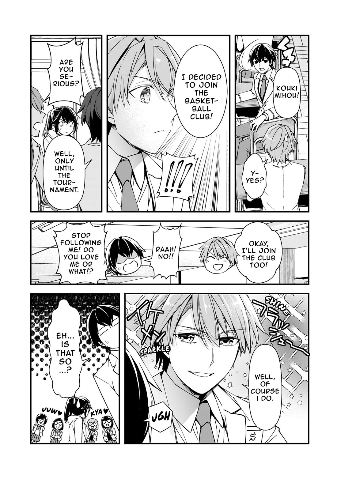 The Girls Who Traumatized Me Keep Glancing at Me, but Alas, It’s Too Late Chapter 15 page 43 - Chapter 15: It's For You