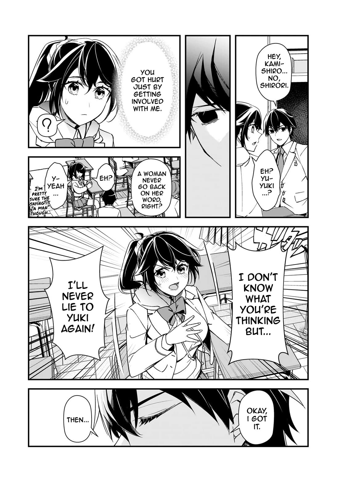 The Girls Who Traumatized Me Keep Glancing at Me, but Alas, It’s Too Late Chapter 15 page 44 - Chapter 15: It's For You