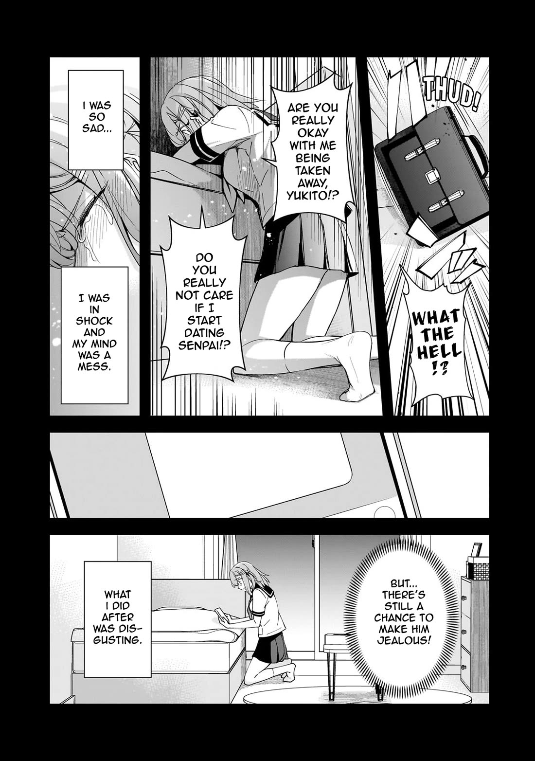 The Girls Who Traumatized Me Keep Glancing at Me, but Alas, It’s Too Late Chapter 15 page 9 - Chapter 15: It's For You