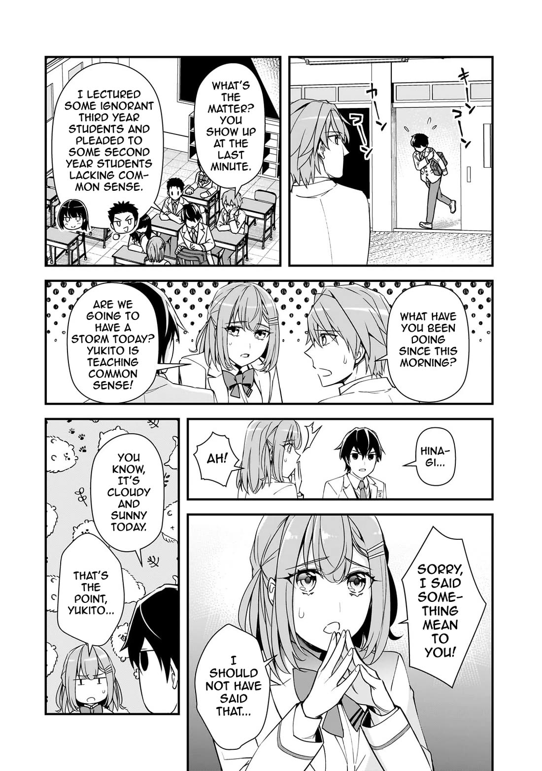 The Girls Who Traumatized Me Keep Glancing at Me, but Alas, It’s Too Late Chapter 16 page 10 - Chapter 16: I Want To Be Strong