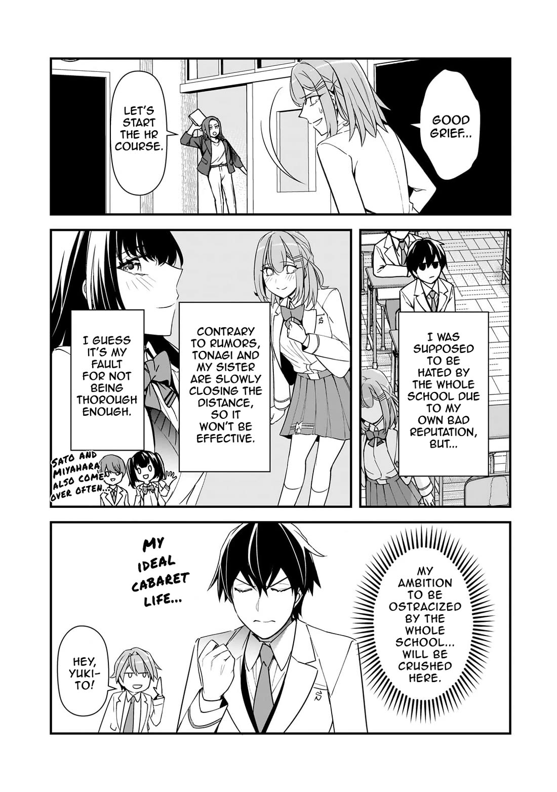 The Girls Who Traumatized Me Keep Glancing at Me, but Alas, It’s Too Late Chapter 16 page 11 - Chapter 16: I Want To Be Strong