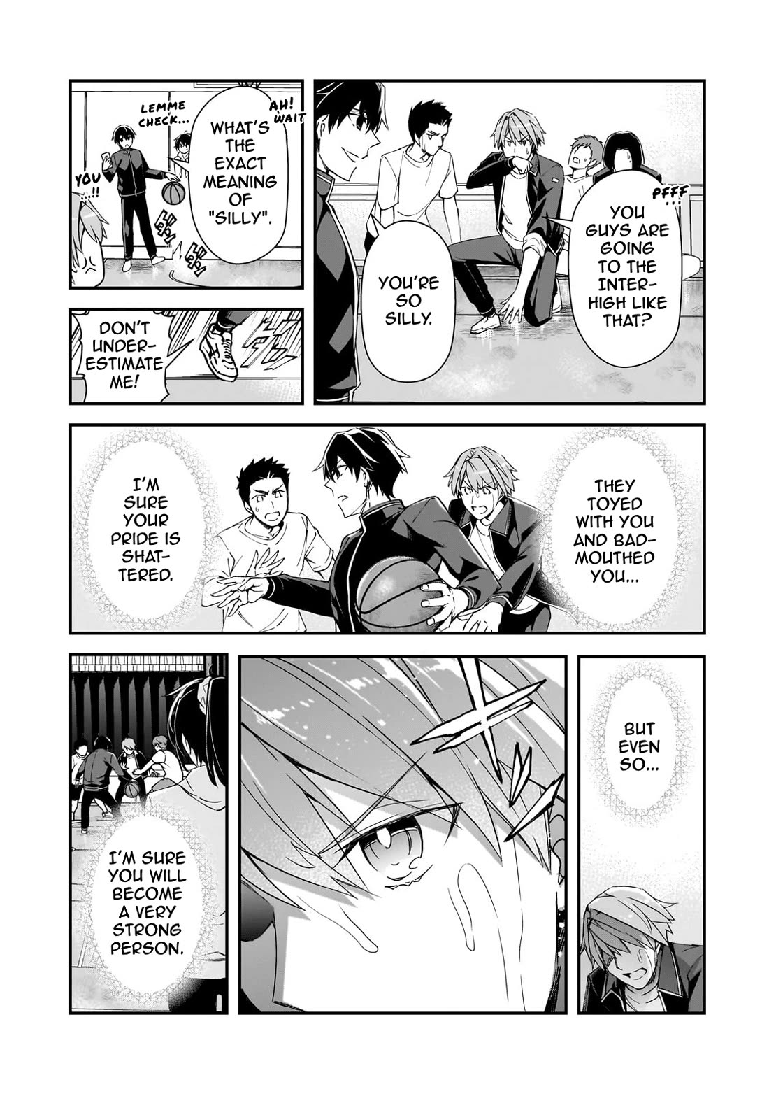 The Girls Who Traumatized Me Keep Glancing at Me, but Alas, It’s Too Late Chapter 16 page 21 - Chapter 16: I Want To Be Strong