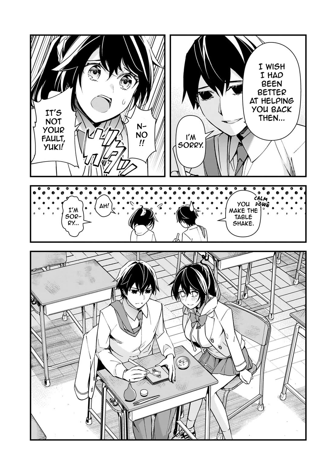 The Girls Who Traumatized Me Keep Glancing at Me, but Alas, It’s Too Late Chapter 16 page 25 - Chapter 16: I Want To Be Strong