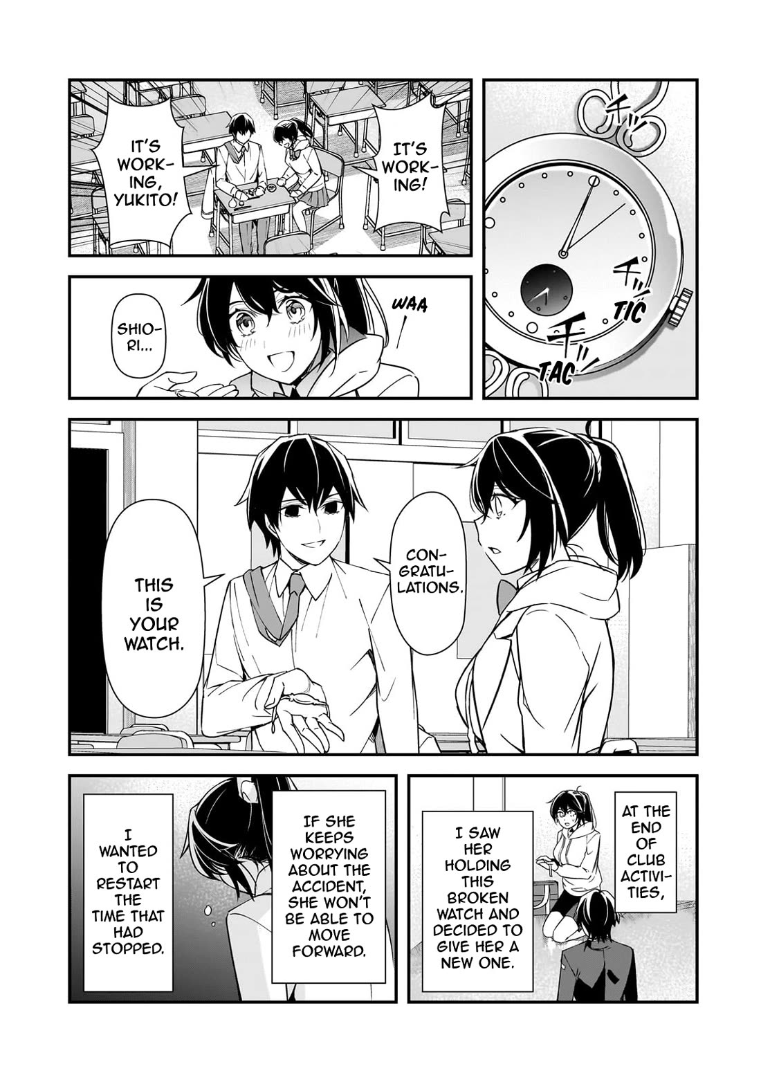 The Girls Who Traumatized Me Keep Glancing at Me, but Alas, It’s Too Late Chapter 16 page 27 - Chapter 16: I Want To Be Strong