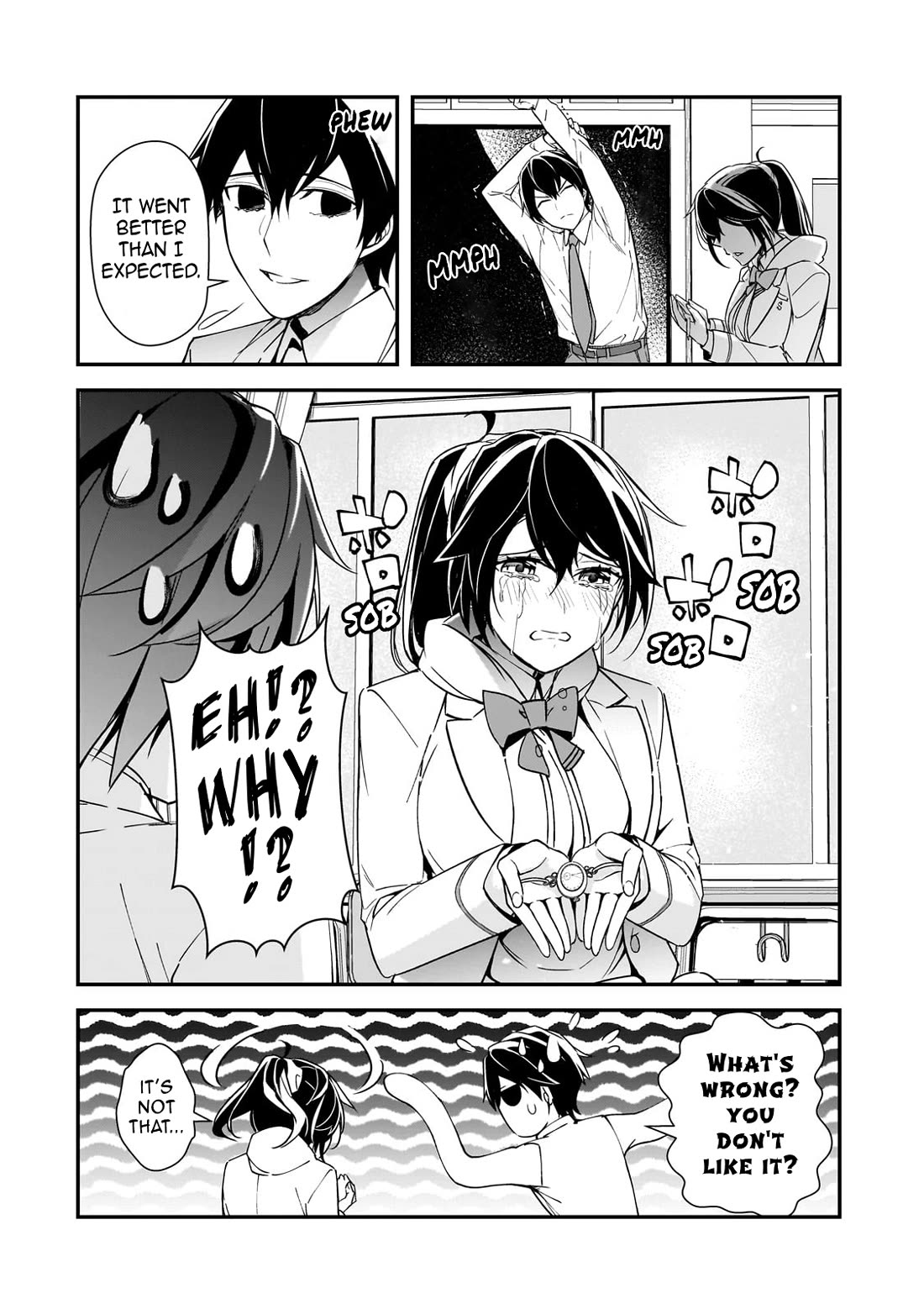 The Girls Who Traumatized Me Keep Glancing at Me, but Alas, It’s Too Late Chapter 16 page 28 - Chapter 16: I Want To Be Strong