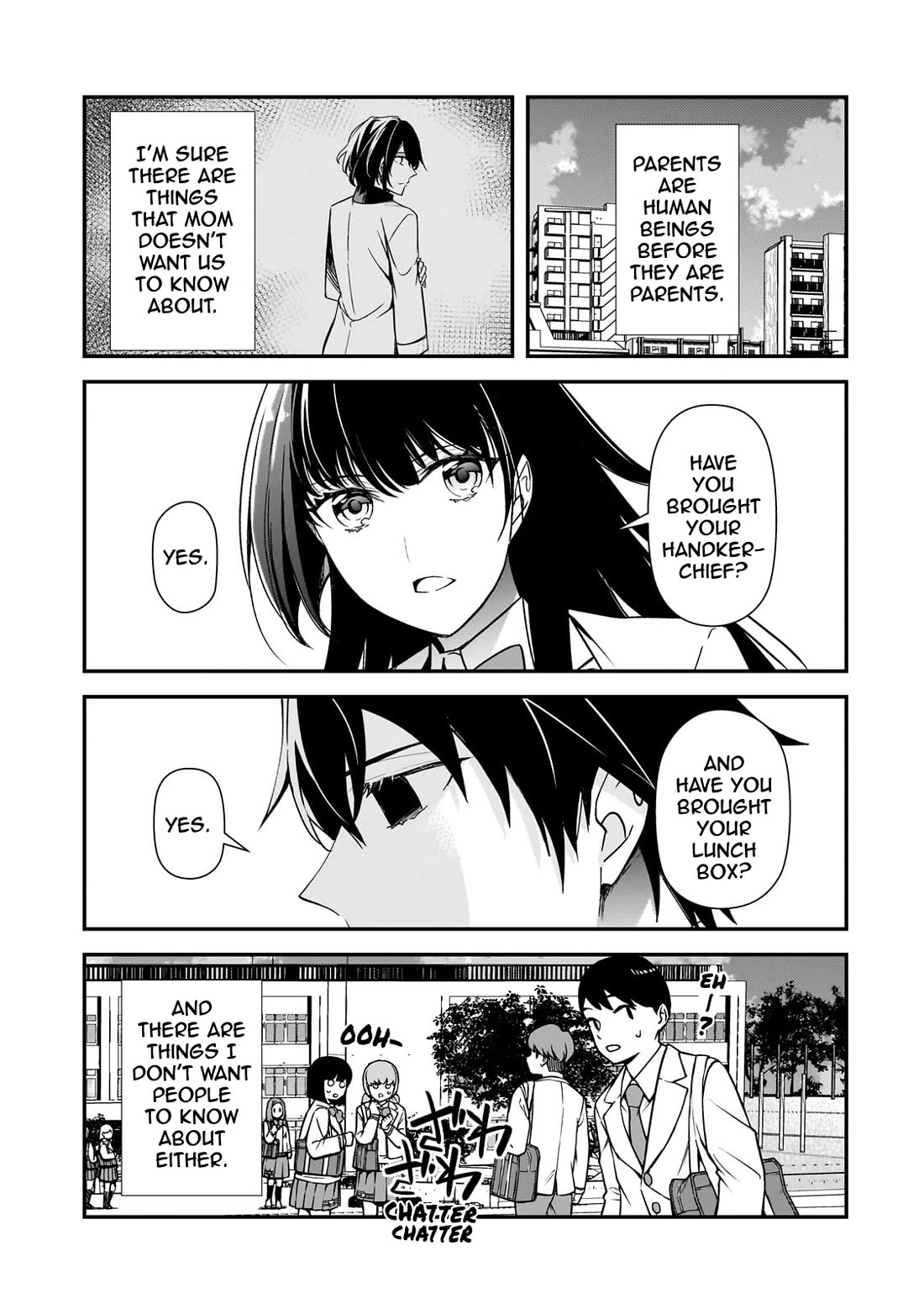 The Girls Who Traumatized Me Keep Glancing at Me, but Alas, It’s Too Late Chapter 16 page 5 - Chapter 16: I Want To Be Strong