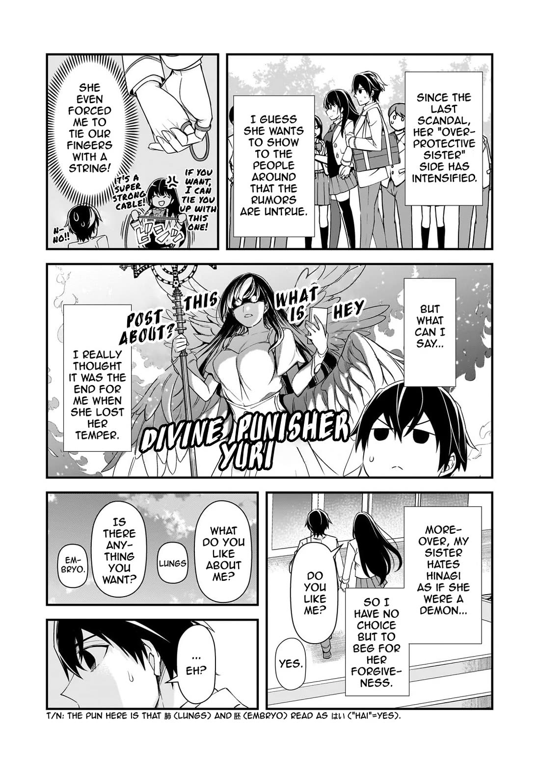 The Girls Who Traumatized Me Keep Glancing at Me, but Alas, It’s Too Late Chapter 16 page 7 - Chapter 16: I Want To Be Strong