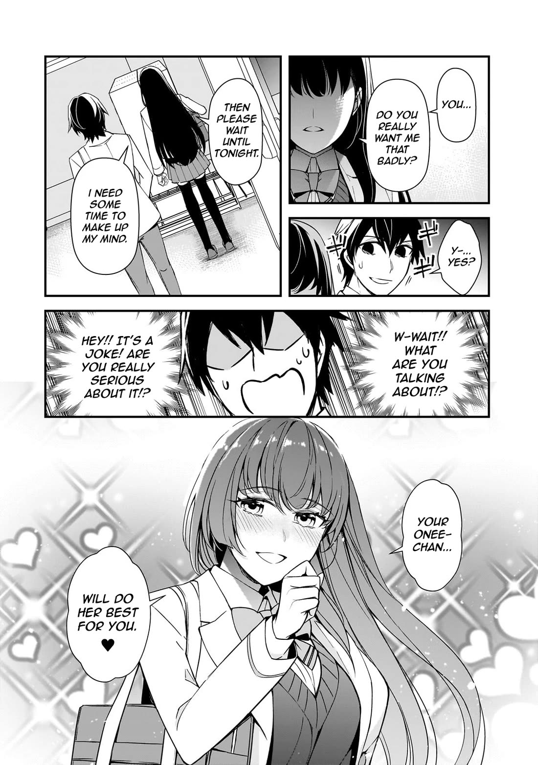 The Girls Who Traumatized Me Keep Glancing at Me, but Alas, It’s Too Late Chapter 16 page 8 - Chapter 16: I Want To Be Strong