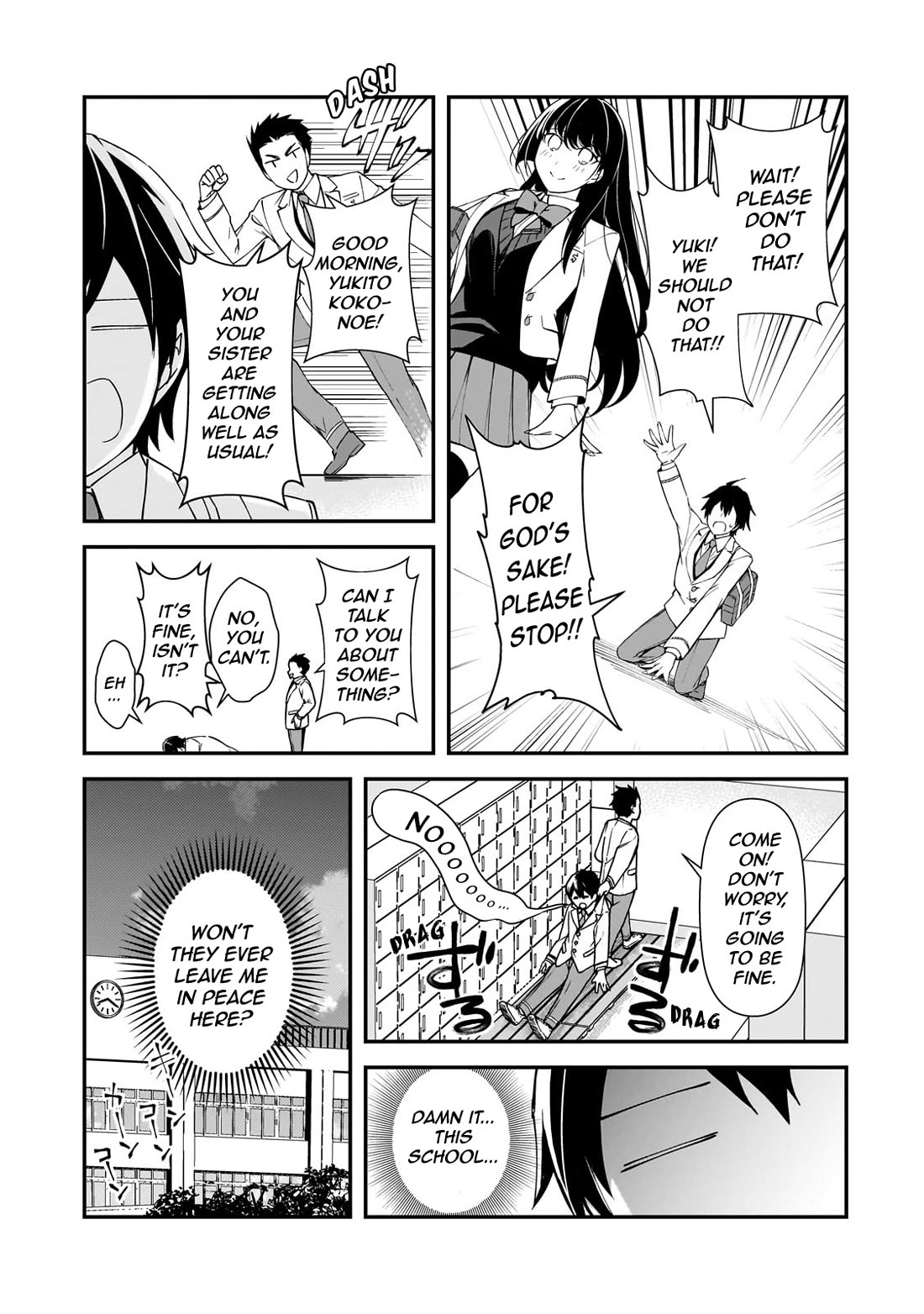 The Girls Who Traumatized Me Keep Glancing at Me, but Alas, It’s Too Late Chapter 16 page 9 - Chapter 16: I Want To Be Strong