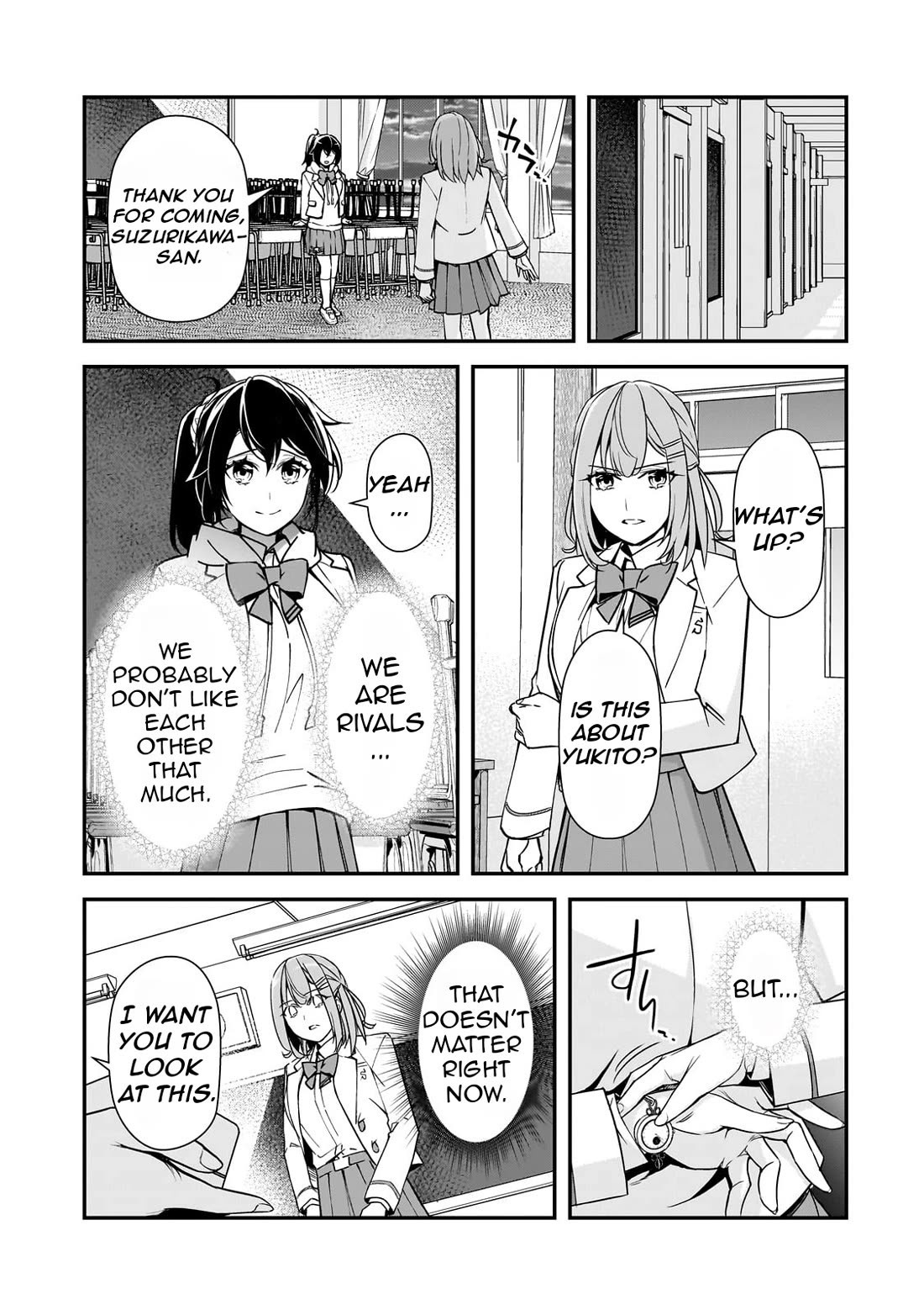 The Girls Who Traumatized Me Keep Glancing at Me, but Alas, It’s Too Late Chapter 17 page 12 - Chapter 17: I Want To Say It Again.(Full chapter)