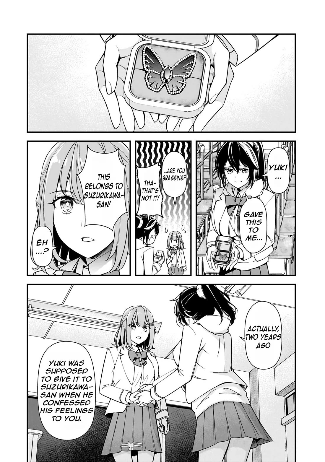 The Girls Who Traumatized Me Keep Glancing at Me, but Alas, It’s Too Late Chapter 17 page 13 - Chapter 17: I Want To Say It Again.(Full chapter)