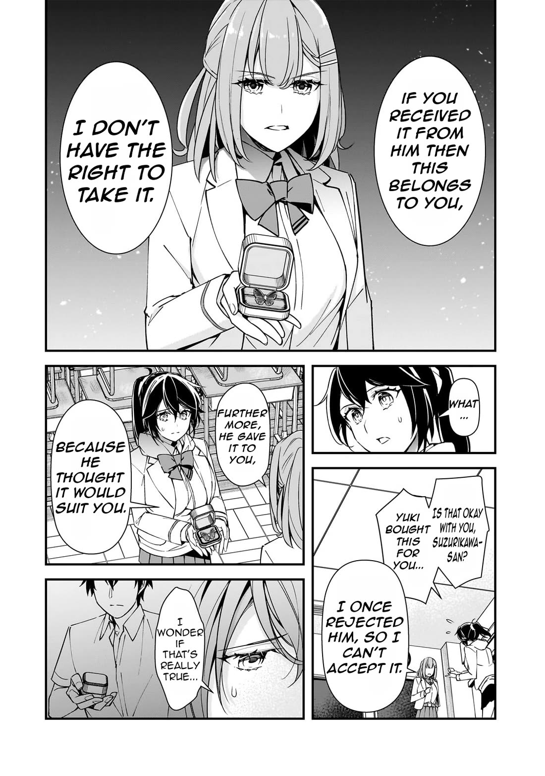 The Girls Who Traumatized Me Keep Glancing at Me, but Alas, It’s Too Late Chapter 17 page 15 - Chapter 17: I Want To Say It Again.(Full chapter)