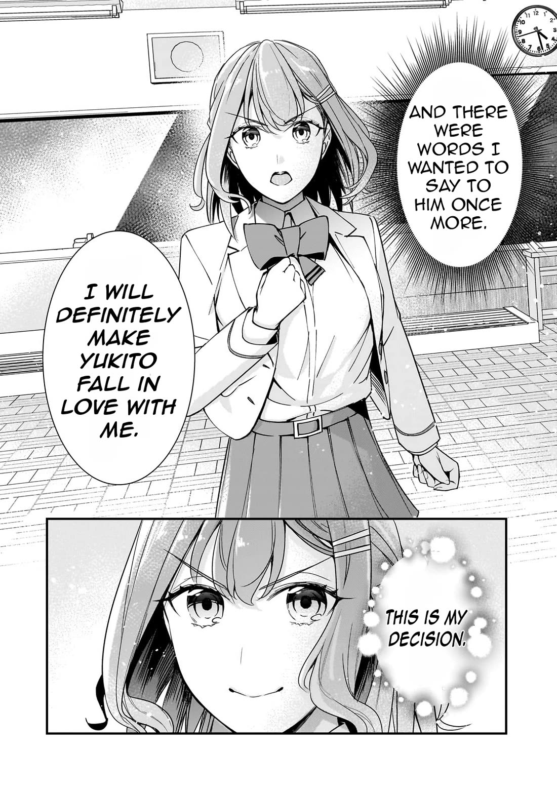 The Girls Who Traumatized Me Keep Glancing at Me, but Alas, It’s Too Late Chapter 17 page 17 - Chapter 17: I Want To Say It Again.(Full chapter)