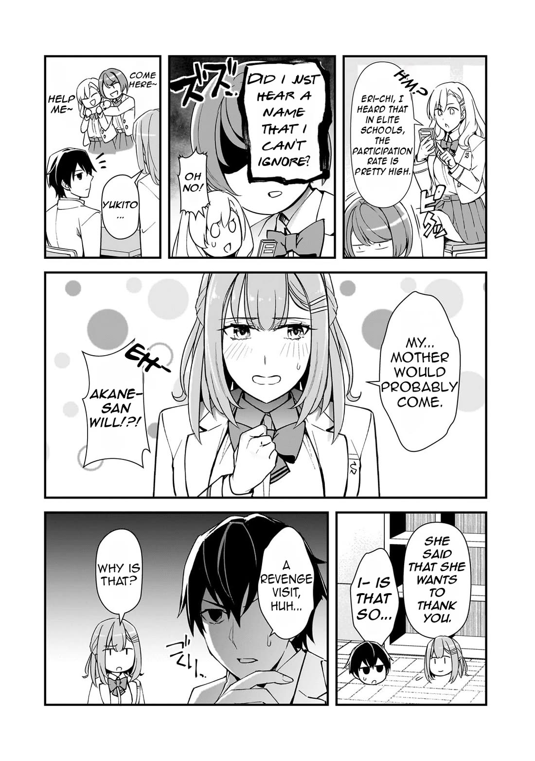 The Girls Who Traumatized Me Keep Glancing at Me, but Alas, It’s Too Late Chapter 18 page 17 - Chapter 18: Always By My Side