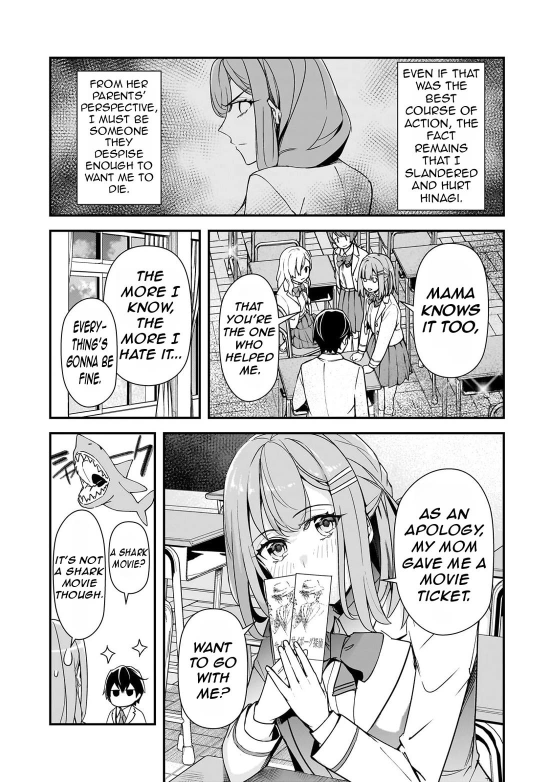 The Girls Who Traumatized Me Keep Glancing at Me, but Alas, It’s Too Late Chapter 18 page 18 - Chapter 18: Always By My Side