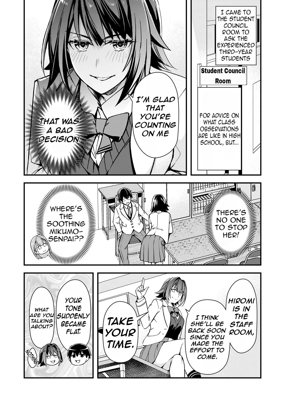 The Girls Who Traumatized Me Keep Glancing at Me, but Alas, It’s Too Late Chapter 18 page 19 - Chapter 18: Always By My Side