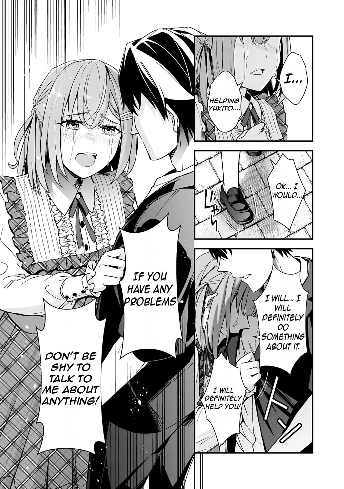 The Girls Who Traumatized Me Keep Glancing at Me, but Alas, It’s Too Late Chapter 18 page 37 - Chapter 18: Always By My Side