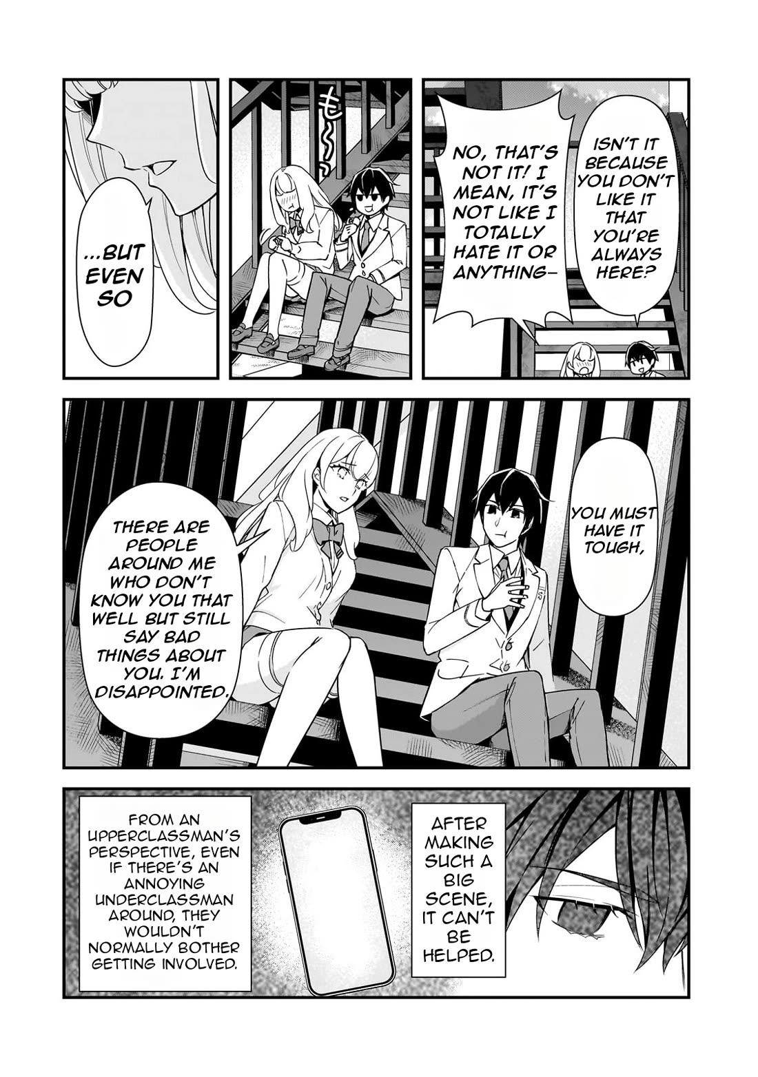 The Girls Who Traumatized Me Keep Glancing at Me, but Alas, It’s Too Late Chapter 18 page 9 - Chapter 18: Always By My Side