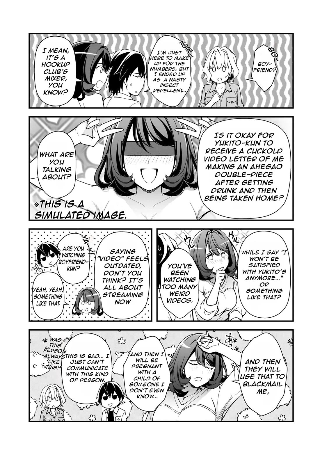 The Girls Who Traumatized Me Keep Glancing at Me, but Alas, It’s Too Late Chapter 19 page 10 - Chapter 19: Participating in a Mixer
