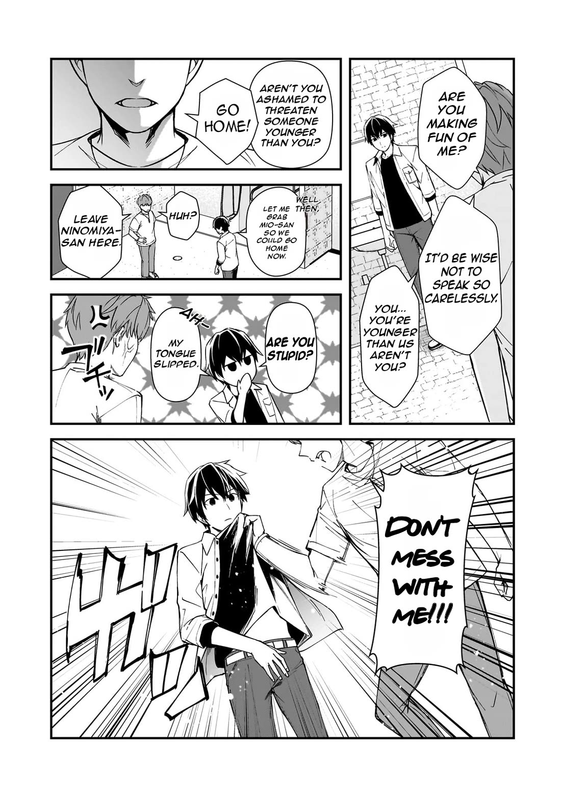 The Girls Who Traumatized Me Keep Glancing at Me, but Alas, It’s Too Late Chapter 19 page 15 - Chapter 19: Participating in a Mixer