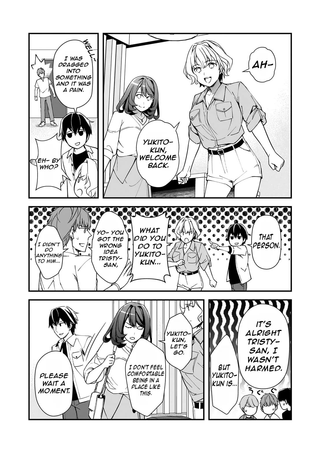 The Girls Who Traumatized Me Keep Glancing at Me, but Alas, It’s Too Late Chapter 19 page 17 - Chapter 19: Participating in a Mixer