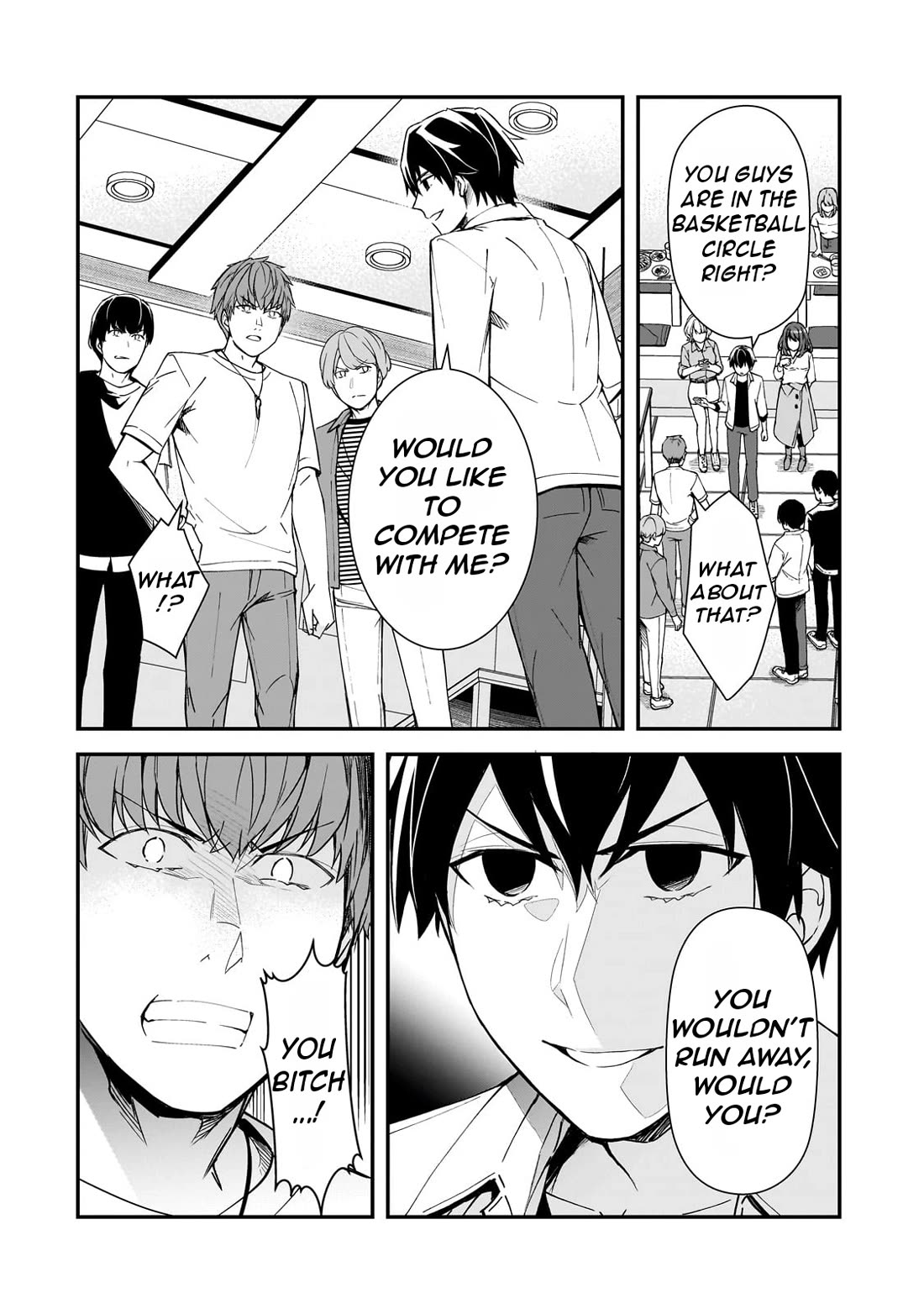 The Girls Who Traumatized Me Keep Glancing at Me, but Alas, It’s Too Late Chapter 19 page 18 - Chapter 19: Participating in a Mixer