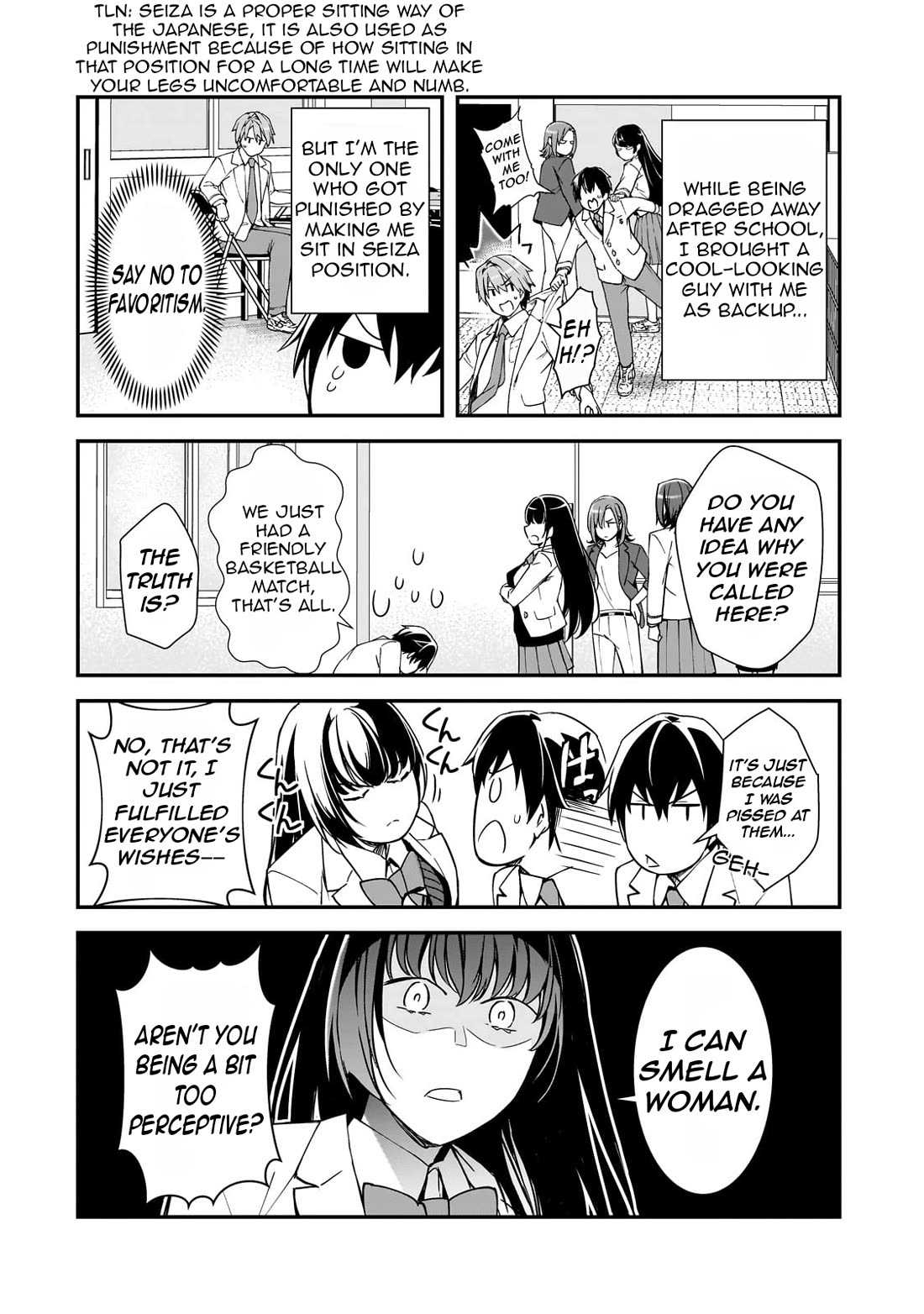 The Girls Who Traumatized Me Keep Glancing at Me, but Alas, It’s Too Late Chapter 19 page 22 - Chapter 19: Participating in a Mixer