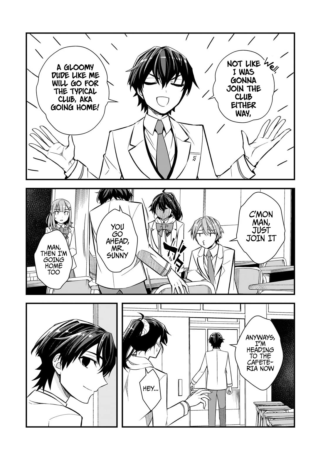 The Girls Who Traumatized Me Keep Glancing at Me, but Alas, It’s Too Late Chapter 2 page 10 - Chapter 2: Bad Luck With Women
