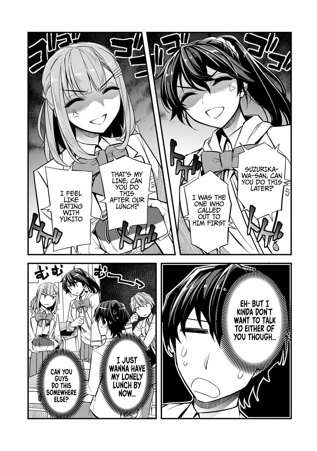 The Girls Who Traumatized Me Keep Glancing at Me, but Alas, It’s Too Late Chapter 2 page 5 - Chapter 2: Bad Luck With Women