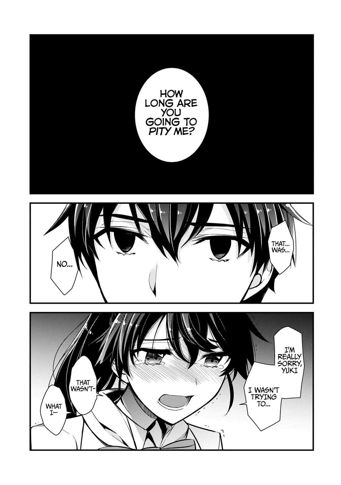 The Girls Who Traumatized Me Keep Glancing at Me, but Alas, It’s Too Late Chapter 2 page 9 - Chapter 2: Bad Luck With Women