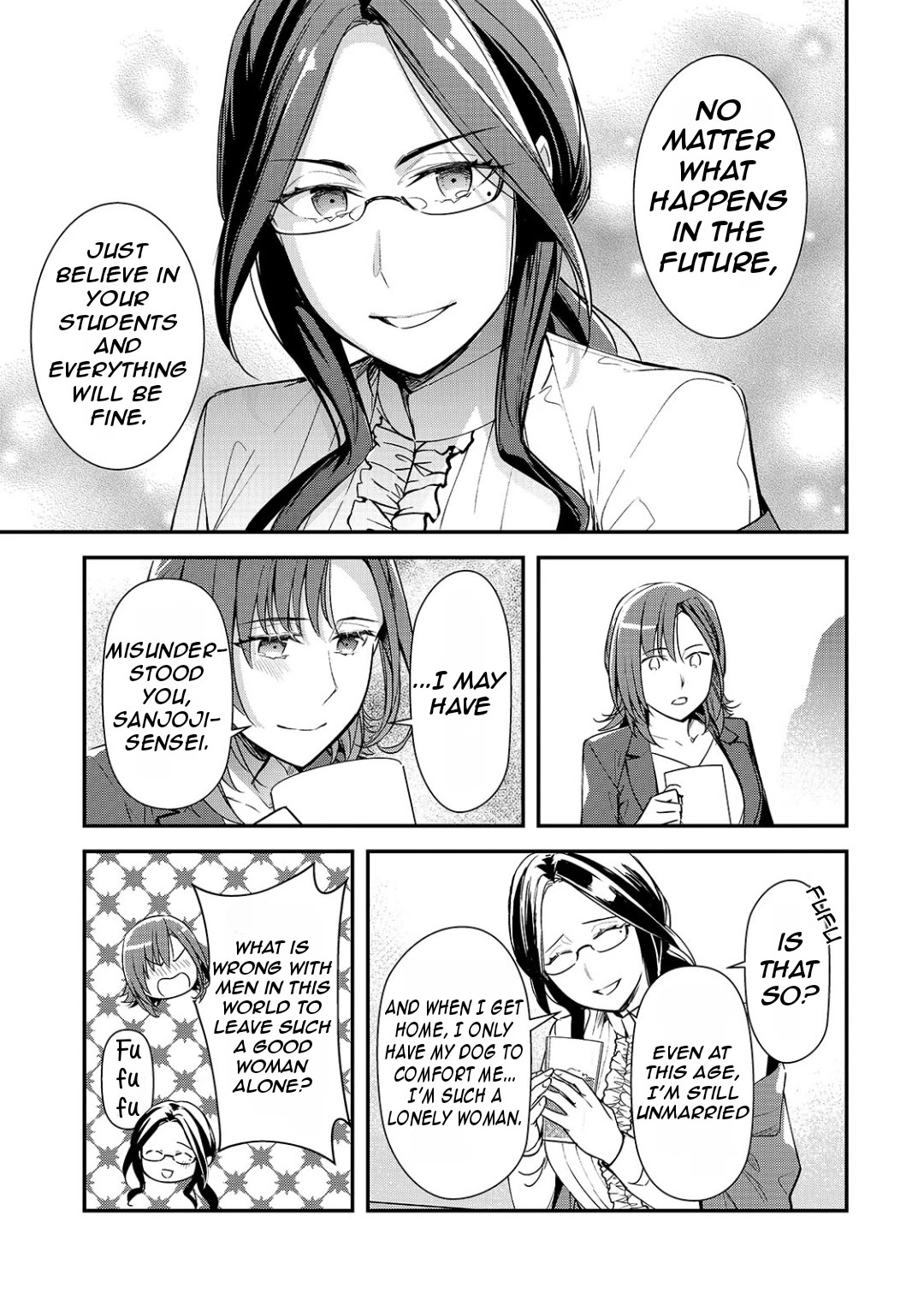The Girls Who Traumatized Me Keep Glancing at Me, but Alas, It’s Too Late Chapter 22 page 11 - Chapter 22