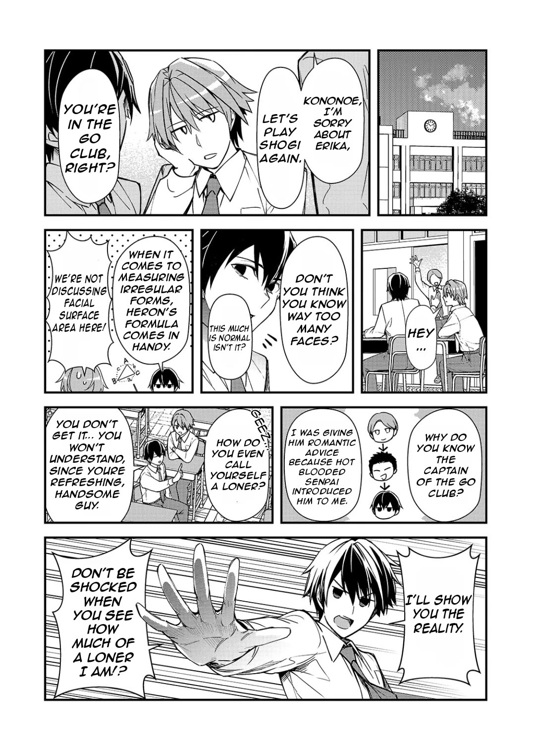 The Girls Who Traumatized Me Keep Glancing at Me, but Alas, It’s Too Late Chapter 22 page 13 - Chapter 22