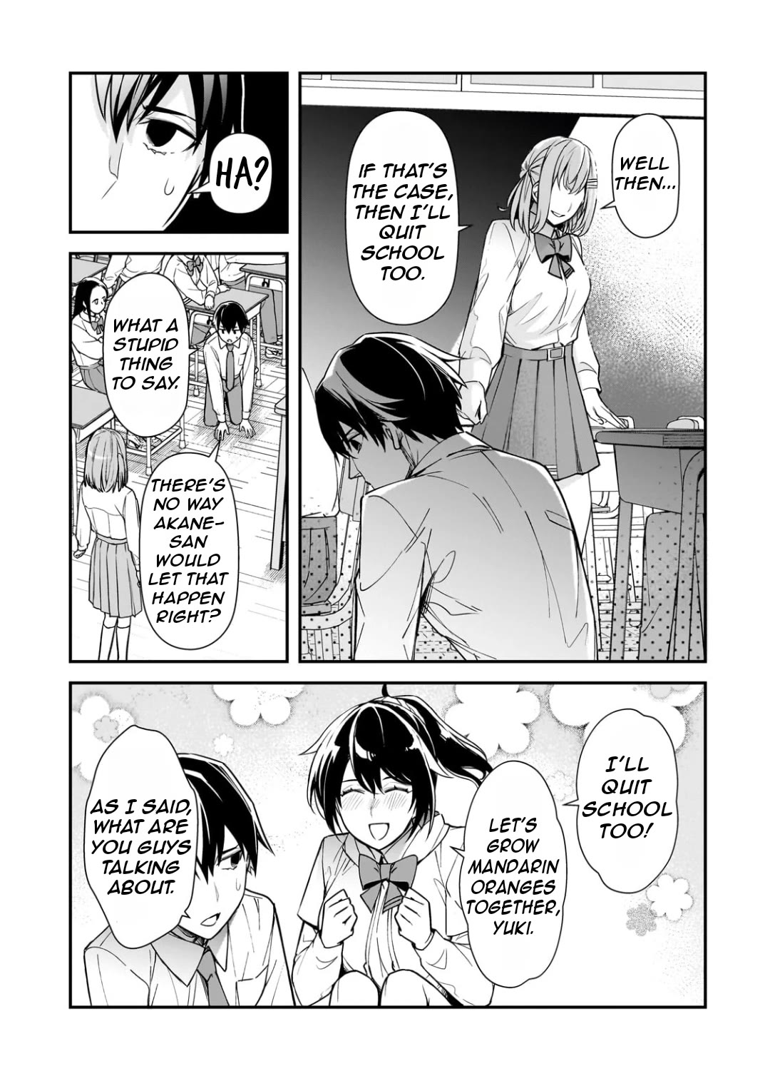 The Girls Who Traumatized Me Keep Glancing at Me, but Alas, It’s Too Late Chapter 22 page 28 - Chapter 22