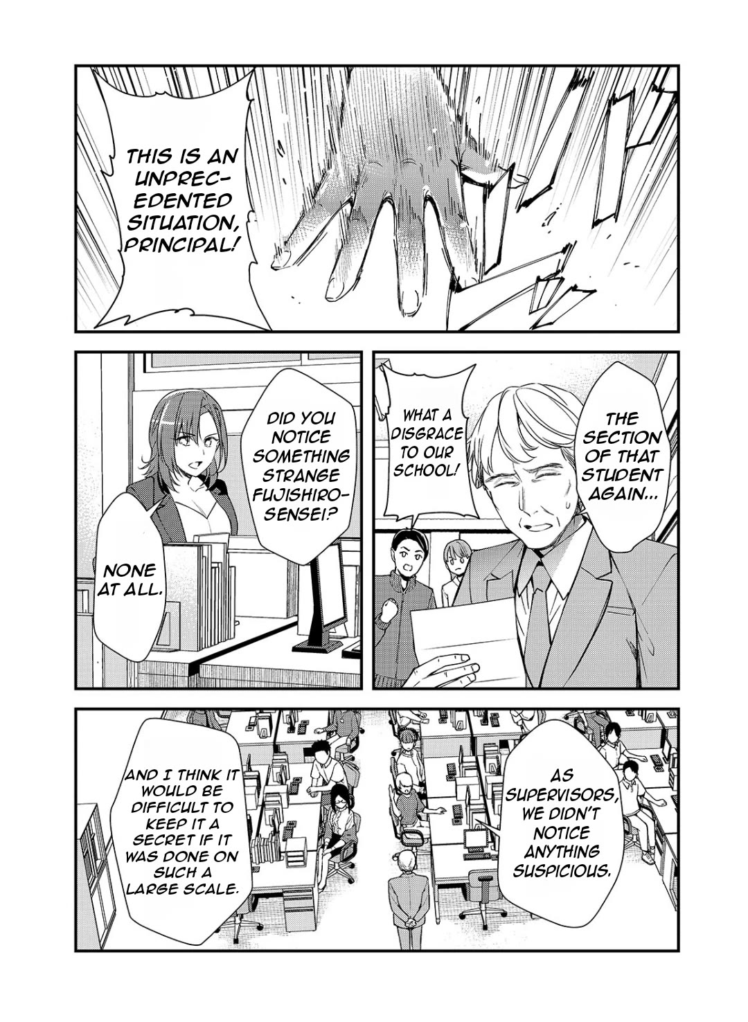 The Girls Who Traumatized Me Keep Glancing at Me, but Alas, It’s Too Late Chapter 22 page 3 - Chapter 22