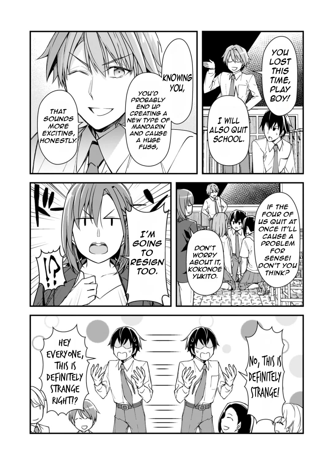 The Girls Who Traumatized Me Keep Glancing at Me, but Alas, It’s Too Late Chapter 22 page 32 - Chapter 22