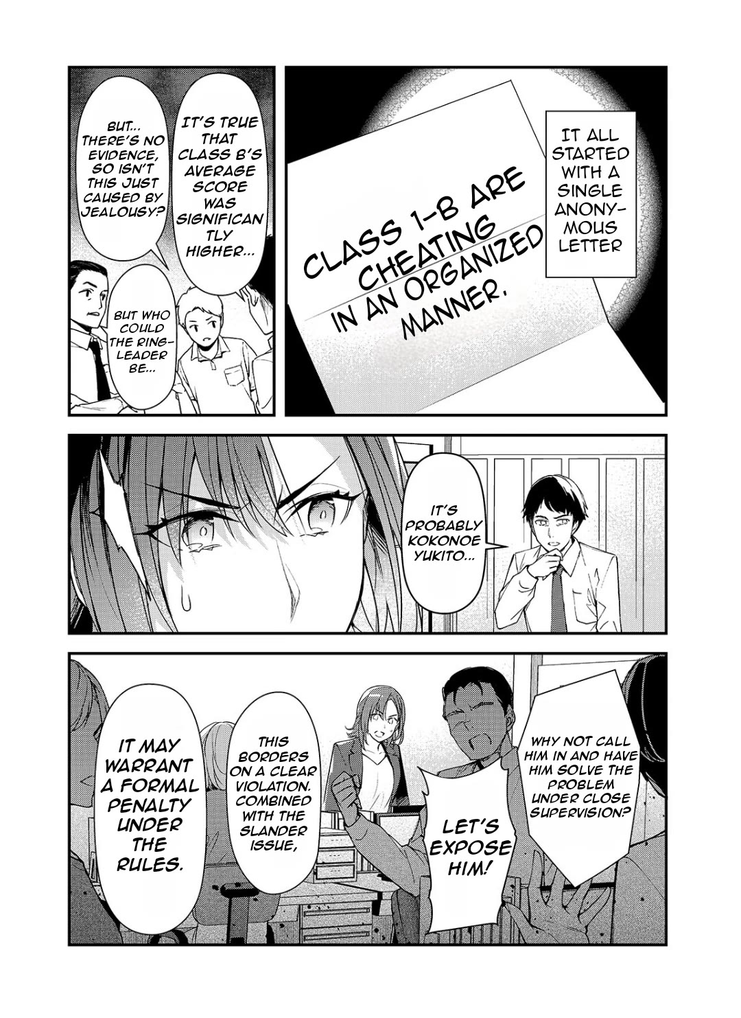 The Girls Who Traumatized Me Keep Glancing at Me, but Alas, It’s Too Late Chapter 22 page 4 - Chapter 22