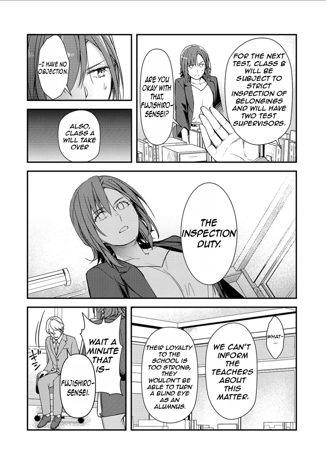 The Girls Who Traumatized Me Keep Glancing at Me, but Alas, It’s Too Late Chapter 22 page 6 - Chapter 22
