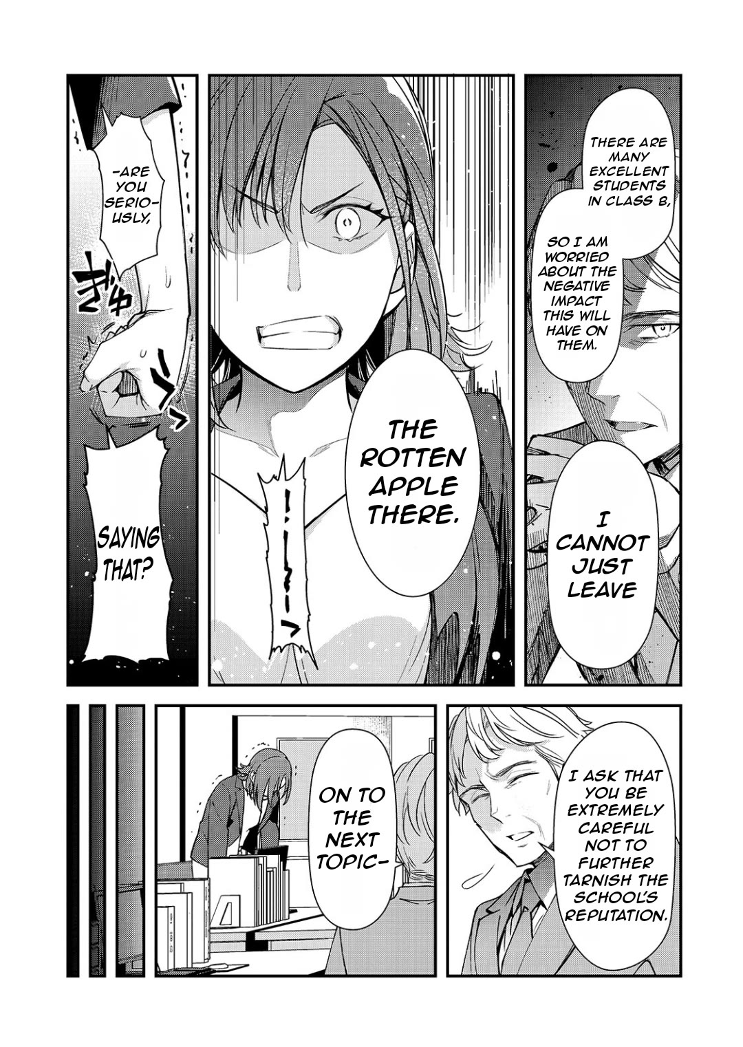 The Girls Who Traumatized Me Keep Glancing at Me, but Alas, It’s Too Late Chapter 22 page 7 - Chapter 22
