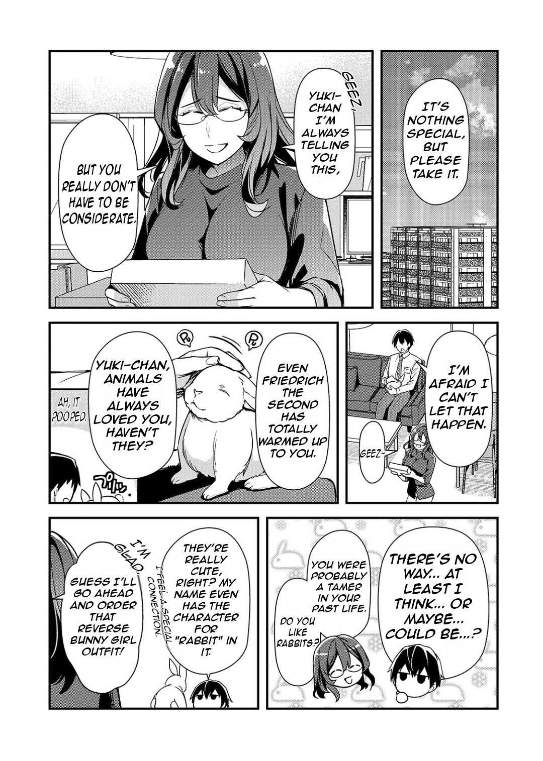The Girls Who Traumatized Me Keep Glancing at Me, but Alas, It’s Too Late Chapter 23 page 9 - Chapter 23