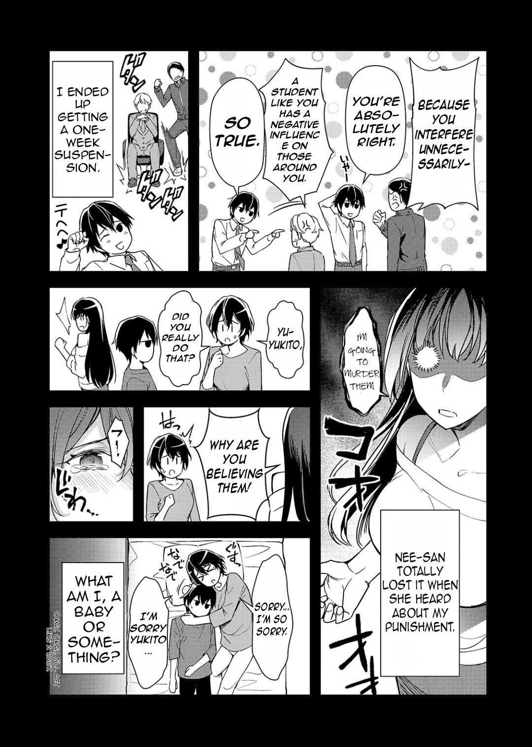 The Girls Who Traumatized Me Keep Glancing at Me, but Alas, It’s Too Late Chapter 24 page 12 - Chapter 24