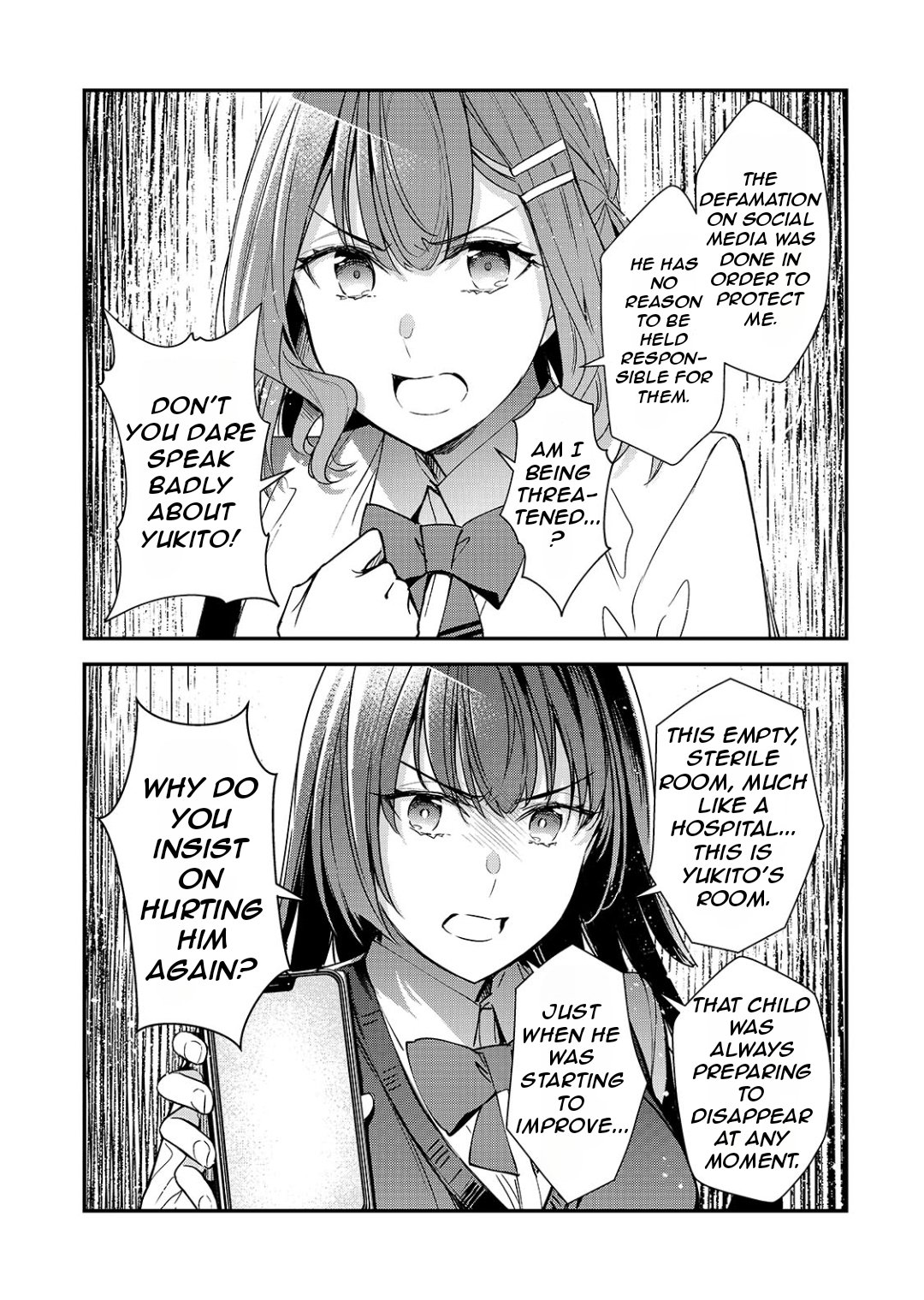 The Girls Who Traumatized Me Keep Glancing at Me, but Alas, It’s Too Late Chapter 24 page 2 - Chapter 24