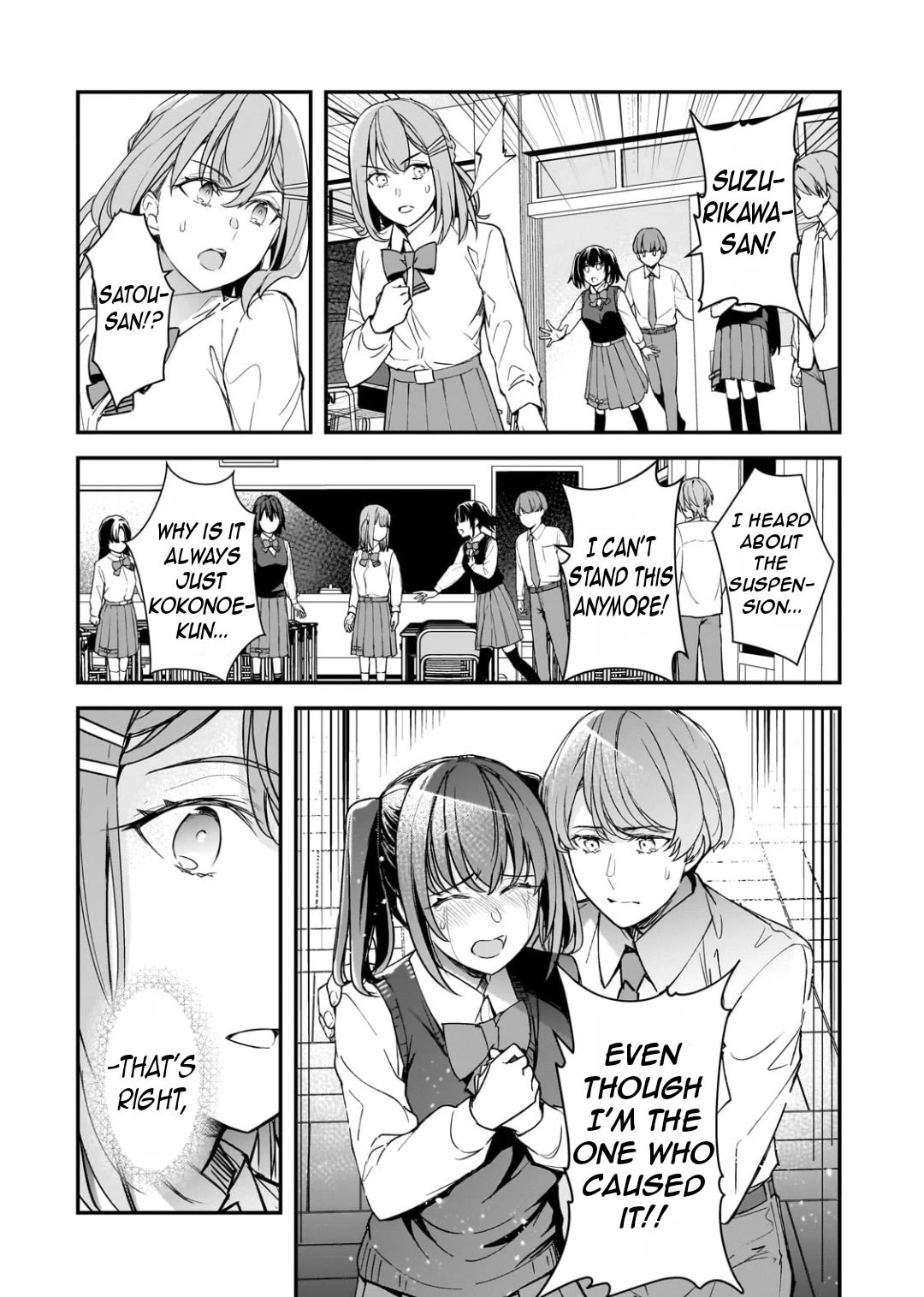The Girls Who Traumatized Me Keep Glancing at Me, but Alas, It’s Too Late Chapter 24 page 24 - Chapter 24