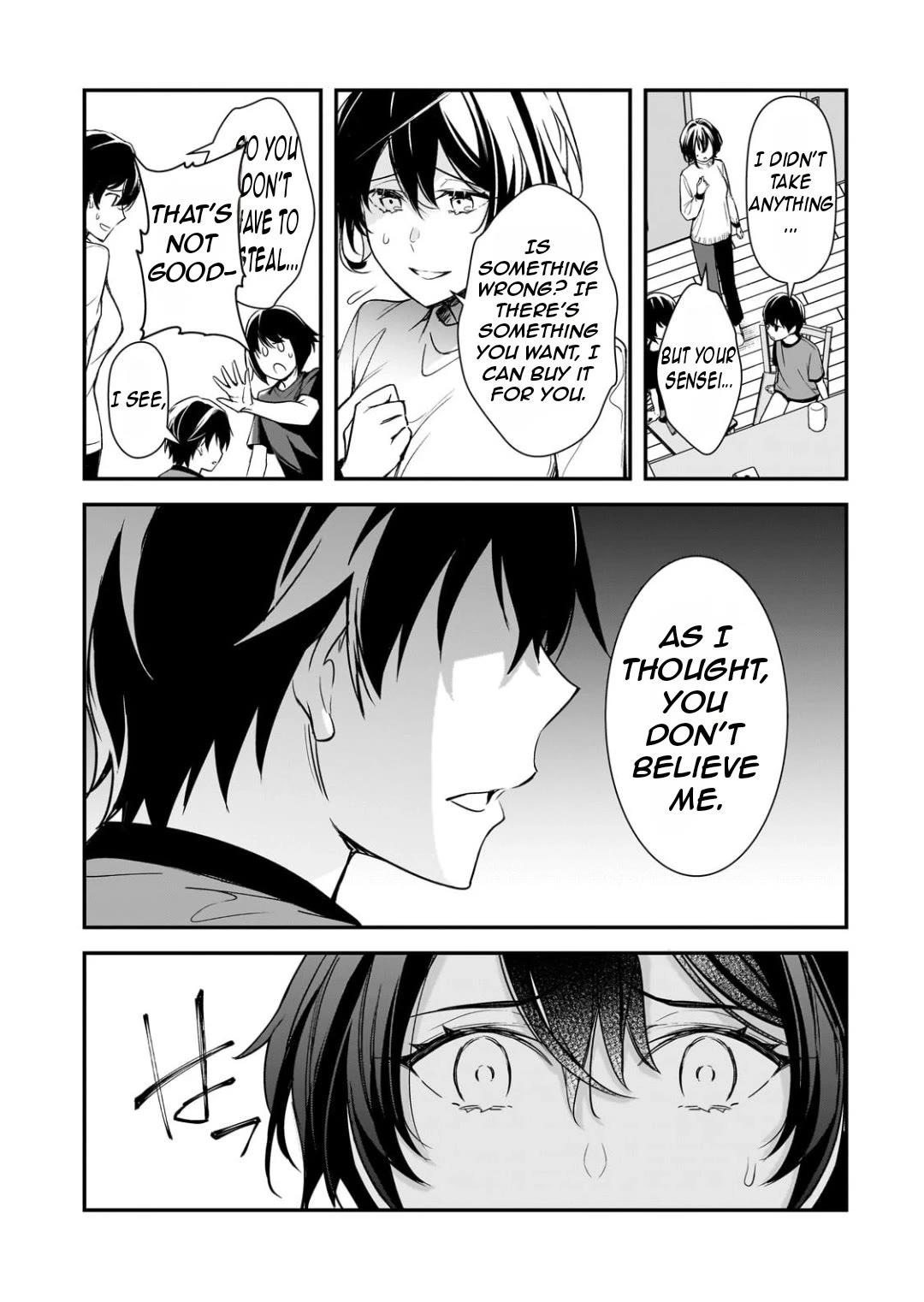 The Girls Who Traumatized Me Keep Glancing at Me, but Alas, It’s Too Late Chapter 25 page 12 - Chapter 25