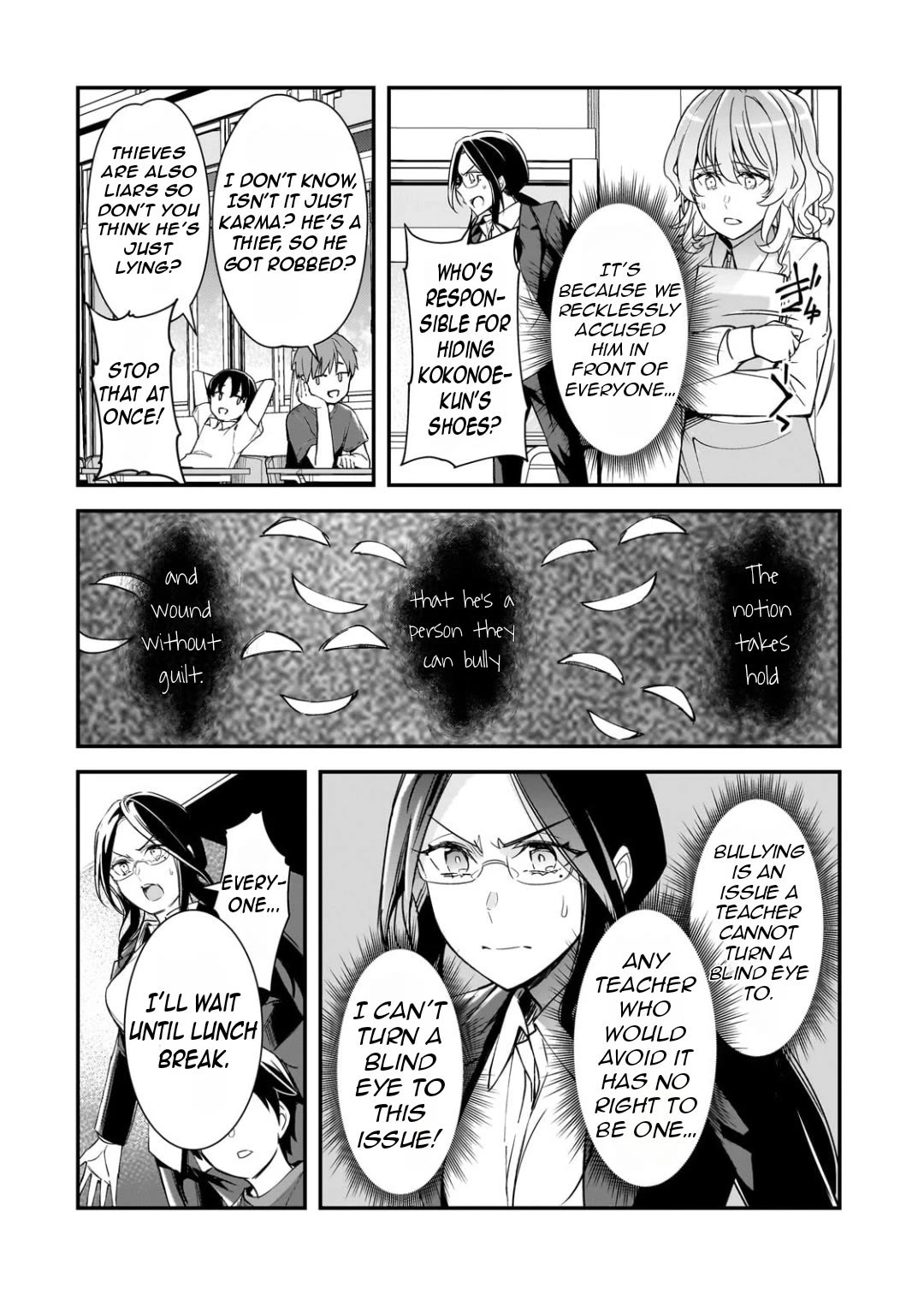 The Girls Who Traumatized Me Keep Glancing at Me, but Alas, It’s Too Late Chapter 25 page 17 - Chapter 25