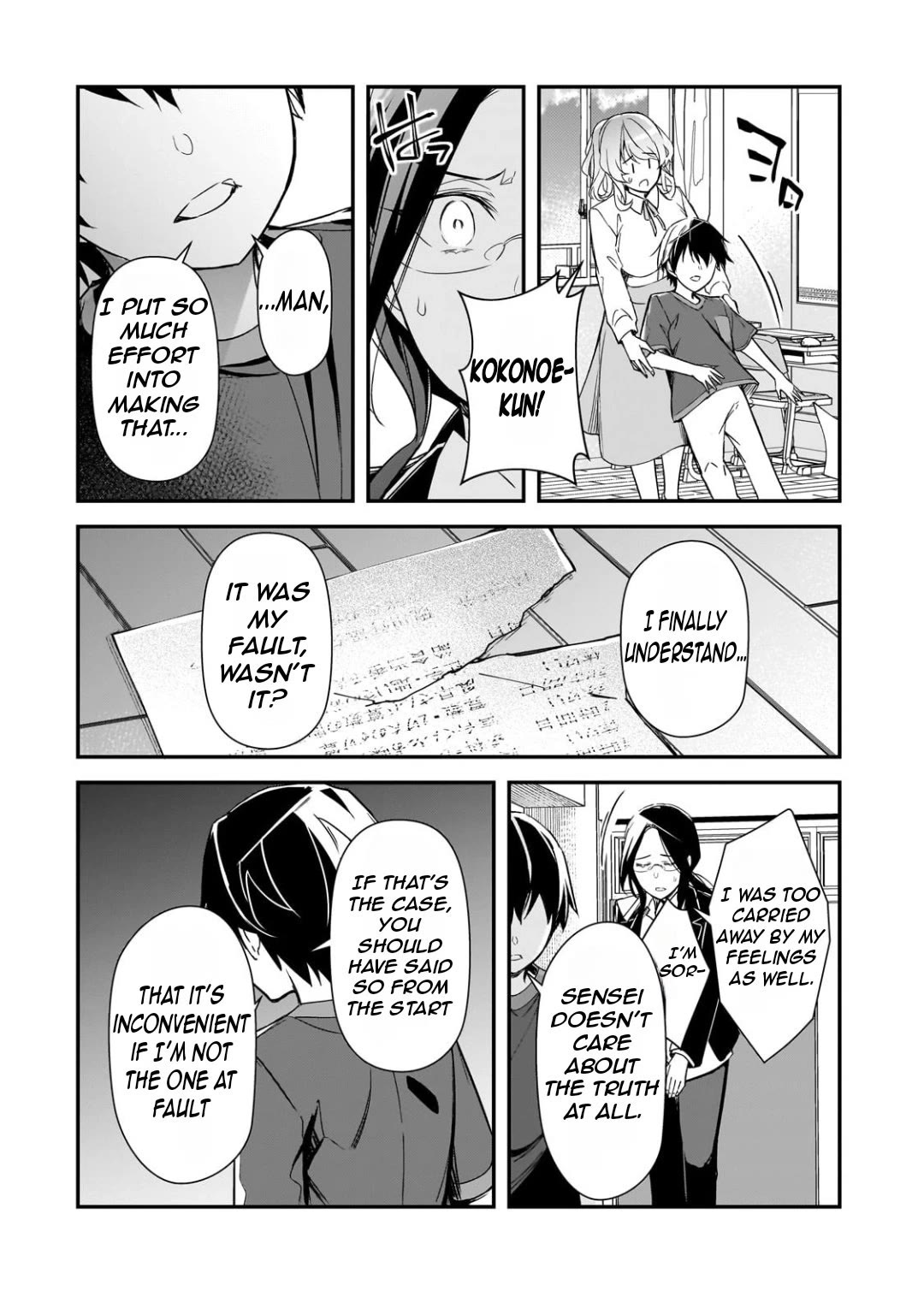 The Girls Who Traumatized Me Keep Glancing at Me, but Alas, It’s Too Late Chapter 25 page 25 - Chapter 25